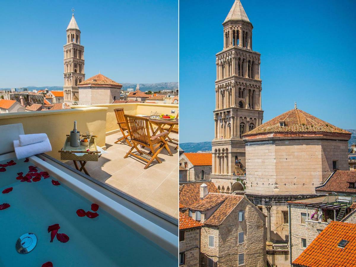 Terazza Grande In Diocletian Tower Apartment Split Exterior photo